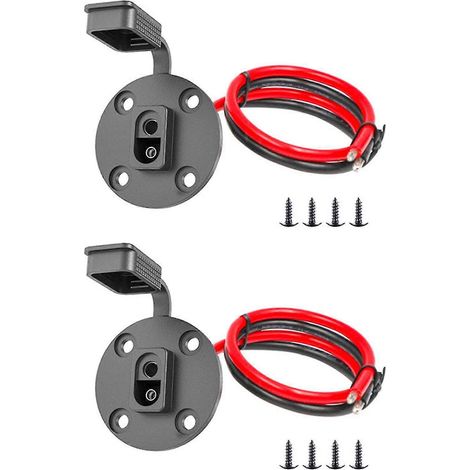 Compatible avec 2 connecteurs SAE, prise SAE étanche pour panneau latéral, connexion rapide pour câble SAE TW (1/5)