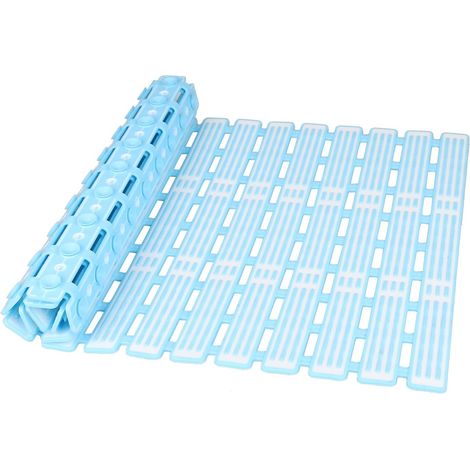 68x40cm Tapis de Douche Antidérapant Rectangulaire Tapis de Baignoire avec Ventouse Puissante, PVC Tapis de Bain Résistant aux Moisissures (1/5)