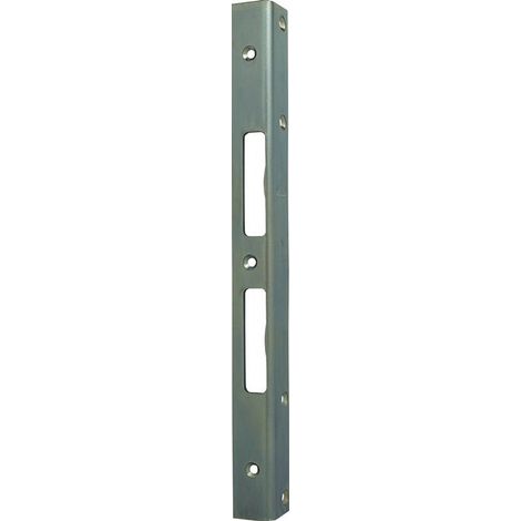 Placa de seguridad en ángulo L.300mm An.25mm S.3mm STA galv.