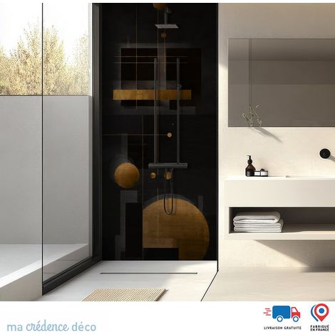 Panneau de douche : Constellation Silencieuse 7 - Alu composite - 90 - 245 (1/3)