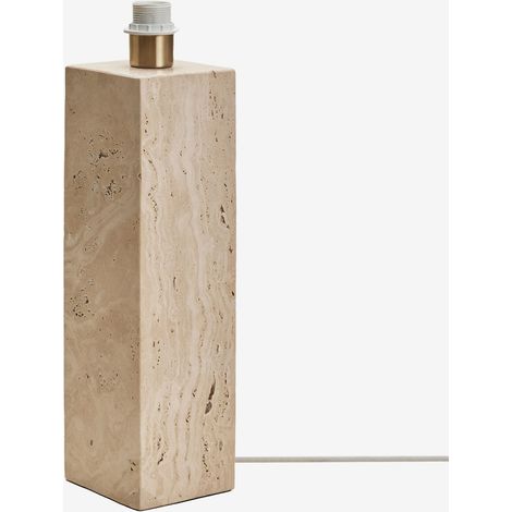 SKLUM Davise Tischlampenfuß aus Travertin Travertine