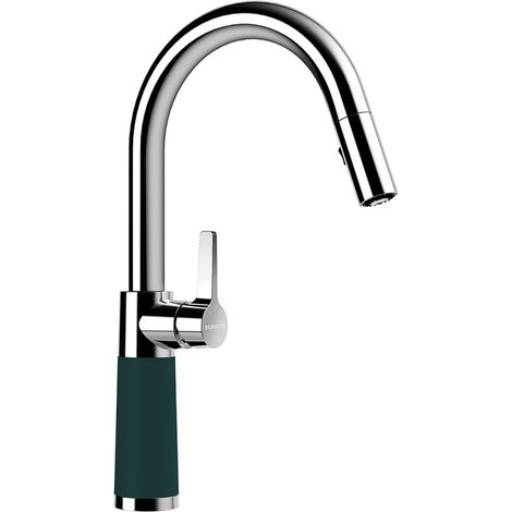 Schock Küchenarmatur SC-520 Chrom/Cristadur ausziehbarer Auslauf Ivy IVY (1/3)