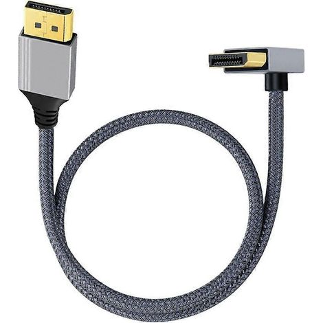 Câble vidéo DisplayPort 4K 60 Hz flexible avec gaine tressée pour une transmission stable
