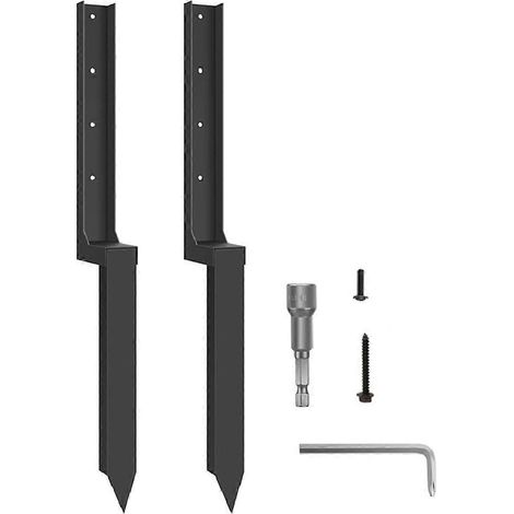 Hochleistungs-Reparaturset für Stahlzaunpfosten (2er-Pack). (1/5)
