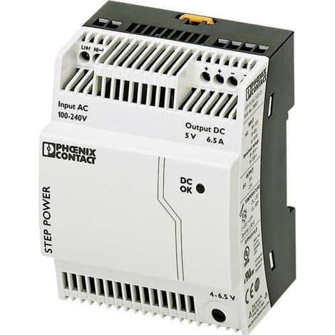 Phoenix Contact 2868541 Hutschienen-Netzteil (DIN-Rail) 5 V/DC 6.5 A 32.5 W Anzahl Ausgänge:1 x In