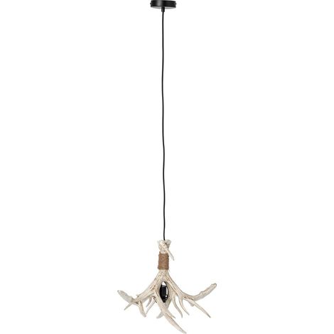 Lampe Suspension Ramure "Lior" 50cm Beige (1/3)