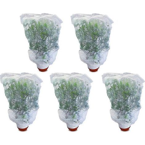 5 Packs de jardin plante protection Nets avec corde pour légume (1/5)