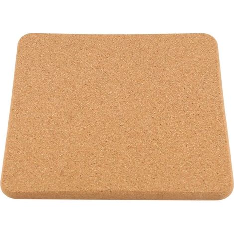 Coussin en LièGe Carré éPais Haute Densité pour Plats Chauds, Sous-Verre Multifonction RéSistant à la Chaleur de 8 Pouces, Coussins Chauds (1/4)