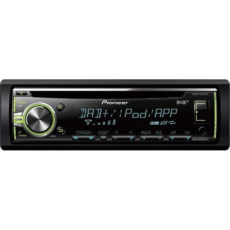 Pioneer DEH-X6800DAB Autoradio DAB+ Tuner, Anschluss für Lenkradfernbedienung