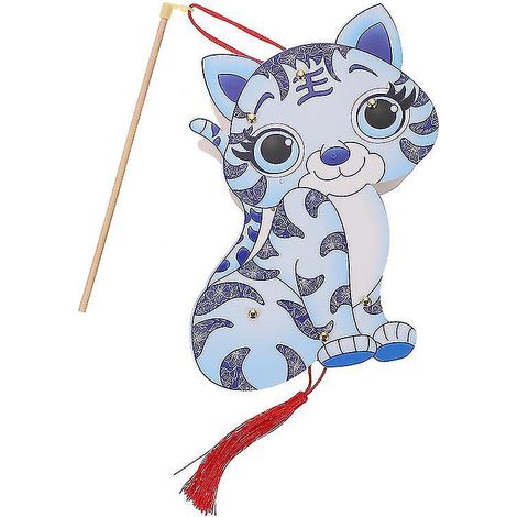 1 lanterne tigre lumineuse