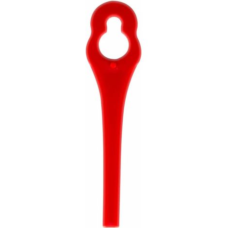 Confezione da 100 lame di ricambio in plastica per tagliabordi Florabest LIDL FRTA 20 A1, FAT 18B3, FRT18A