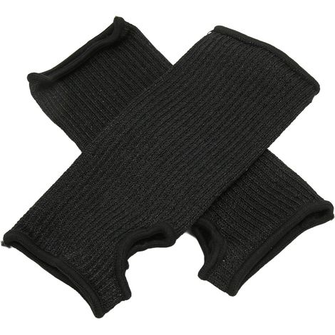 Manchon de protection anti-coupure niveau 5, manchette HPPE résistante aux lames avec passant pour pouce, idéal jardin et cuisine (1/5)