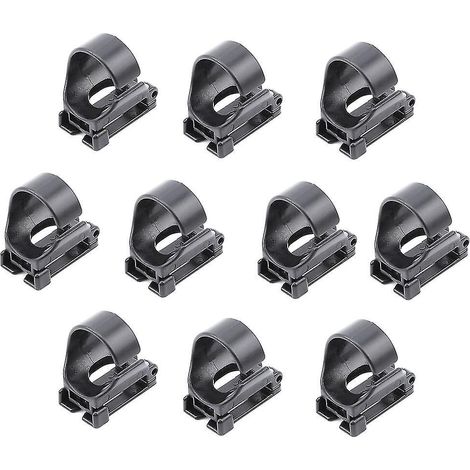 Lot de 10 clips en silicone pour masque et tuba de plongée sous-marine - Accessoires de rechange (1/5)