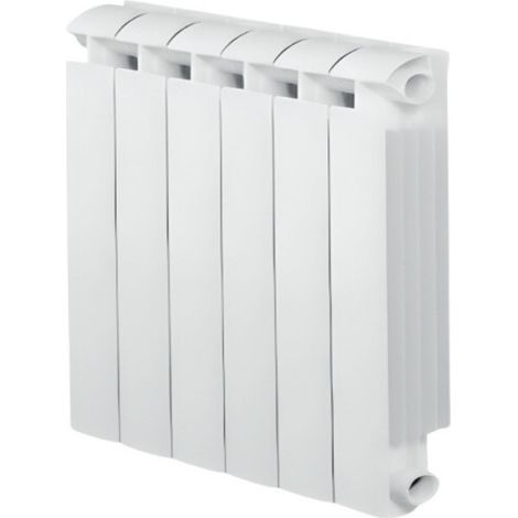 Riscaldamento centrale in ghisa alluminio 6 elementi bianco KLASS 600, 792w