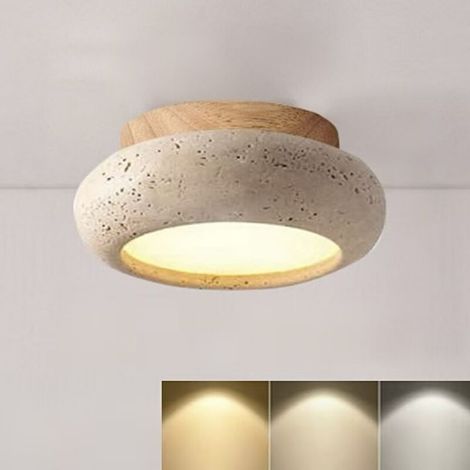 Plafonnier rétro, LED tricolore, 220 V, applique murale pour salon/chambre, suspension encastrée (1/5)