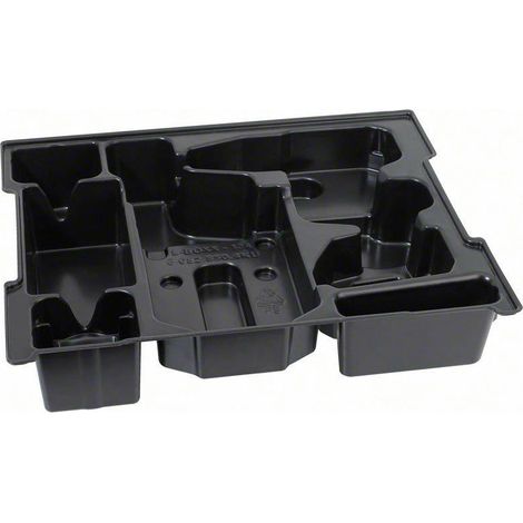 Bosch – Tablette de rangement pour outils 1600A002VG – Calage pour GSB 14.4/18 V-LI – Compartiments pour chargeur et 2 accus – Dimensions adaptées