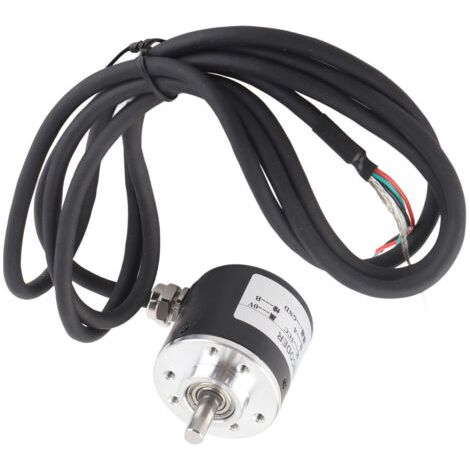 RHG Codeur de rotation incrémental magnétoélectrique 600P/R 5V-24V AB 2 phases, arbre 6mm (1/5)
