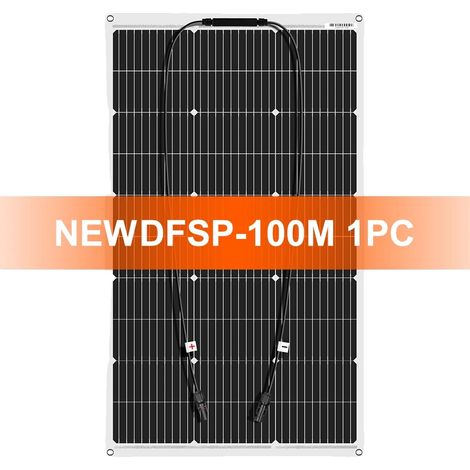 Panneau Solaire Flexible, Puissance Maximale, Tension de 18V, Certifié CE (1/2)