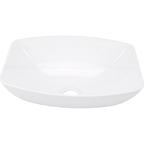 Acrylic Bathroom Sink for RV, Over-the-Counter Sink with Pre-Cut Drain Hole, for RV, Boat, Kitchen, Outdoor Use (1/5)