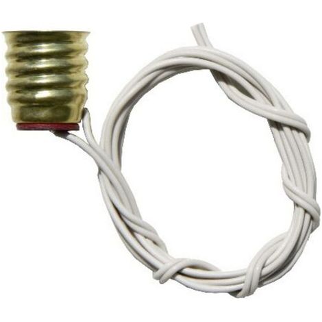 BELI-BECO L40/124 Support d'ampoule Culot (mini-lampes): E10 Connexion: à fils 1 pc(s) (1/3)