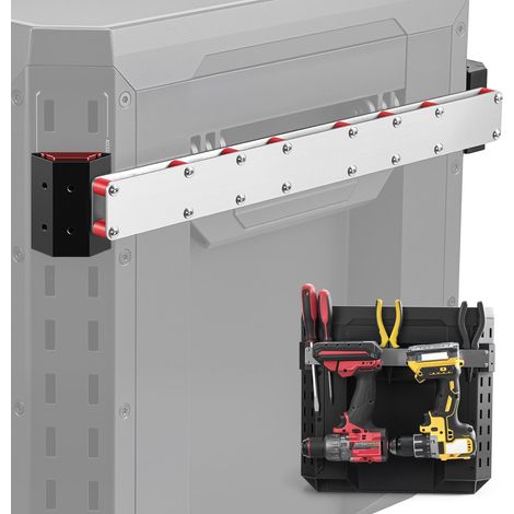 Support de Perceuse Électrique Compatible avec Systèmes de Boîtes à Outils Type – Organiseur de Rail Latéral Sans Perçage pour Outils (1/5)