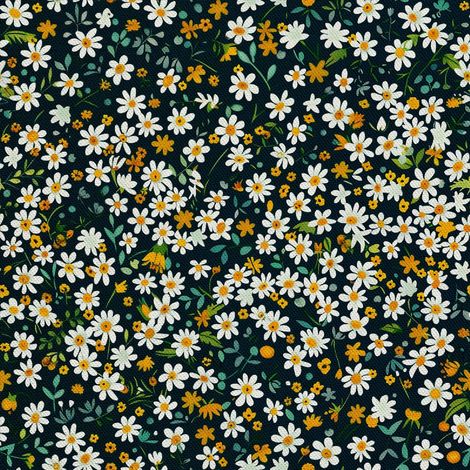 Tela decorativa para exteriores Oxford - Motivo de flores I DX5395 (1/5)