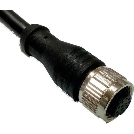 Connecteur pré-câblé RS PRO 12 conducteurs , M12 Femelle, 5m ( Prix pour 1 )