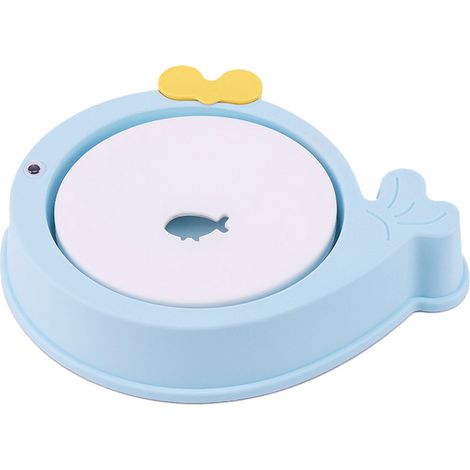1 gamelle d'eau anti-éclaboussures, forme moustache, rebord flottant, pour chiens et chats (1/5)