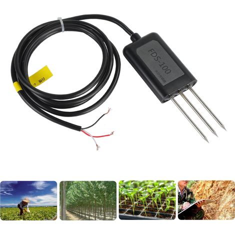 Capteur D'humidité Du Sol Pour Serre Agricole Détection Précise 4-20mA Tension De Fonctionnement 12~24V -KZQ (1/5)