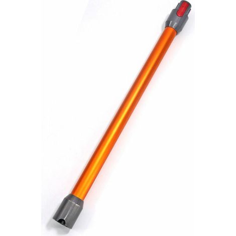 Tube d'extension télescopique/rigide pour Dyson V11 V10 V15 V8 V7, 73 cm de long, tube à dégagement rapide - orange. (1/5)
