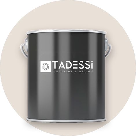 TADESSI Wall Select Wandfarbe Creme - Eierschale - abwaschbare Innenfarbe matt - Dispersionsfarbe - Geruchsarm und Lösemittelfrei (1/5)