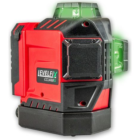 Levelfix CCL460G Laser 3D à ligne de cône vert, 3 x 360° - NETIM - 556152 (1/5)