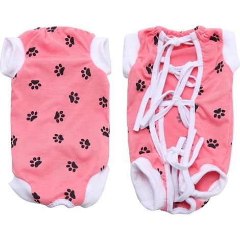 Combinaisons de récupération de chat, polyester, rose, XS, polyvalent et pratique, pour un usage quotidien (1/5)