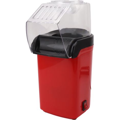 Mini machine à pop-corn sans huile, pour une cuisine saine à l'air chaud, idéale pour les fêtes à la maison (prise européenne 230 V). (1/5)