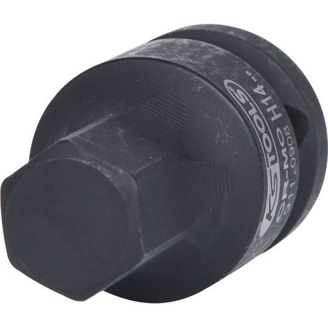 KS Tools 1/2" Kraft-Bit-Stecknuss Innensechskant, kurz, 14 mm - 911.0908