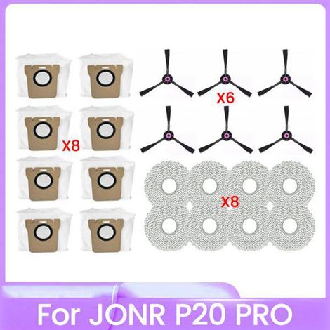 1 set of colors: see photo. Material: plastic. Suitable for the JONR P20 PRO vacuum cleaner. (1/5)