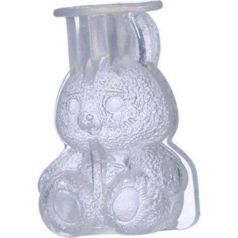 Rabbit Ice Cube Mold, Soft Silicone 3D Animal Shape, for (L (1/5)