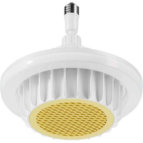 Chauffage de plafond pour salle de bain, ventilateur chauffant, 600 W, avec protection contre la surchauffe, jaune (1/4)