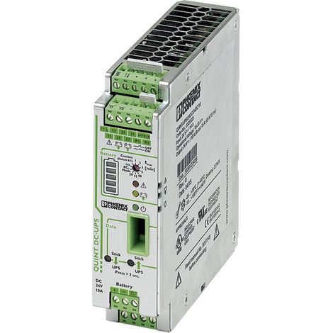Phoenix Contact QUINT-UPS/ 24DC/ 24DC/10 UPS da guida DIN (1/2)