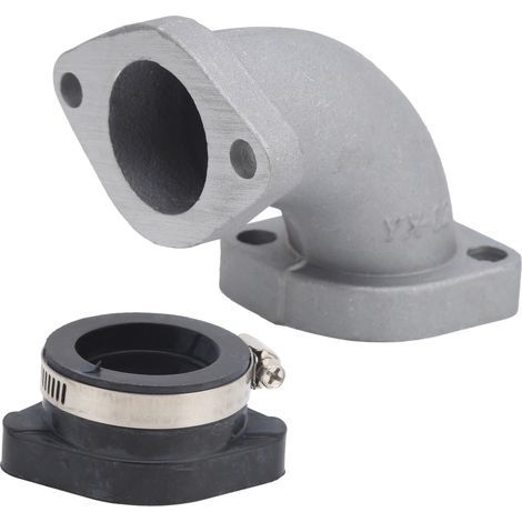 Colector de admisión de carburador, colector de admisión de carburador de aleación de acero de 1 pulgada con adaptador, adecuado para PIT PRO Bike Trail. (1/5)