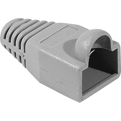 Manchon RJ45 - MaNCHON - 6mm - Colore grigio - Confezione da 10 - Cilindrico