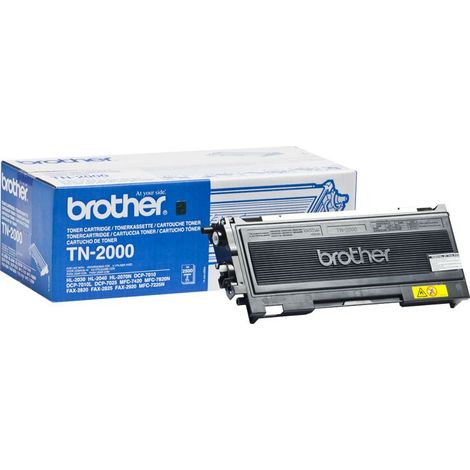 Toner brother tn2000 negro 2500 páginas