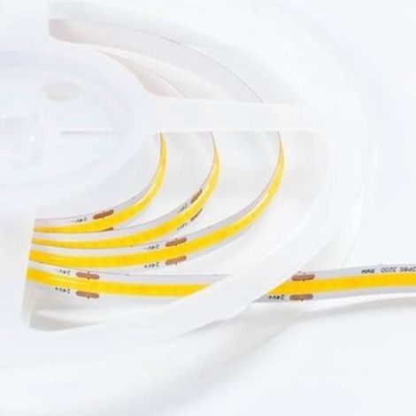 Ruban LED COB 5M 24V IP20 - Blanc Extra Chaud 2200K / 280 LED/m - SILUMEN (1/5)