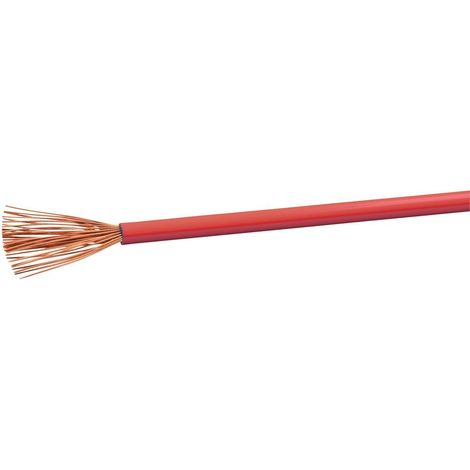 VOKA Kabelwerk H05VK1RT Cavo flessibile H05V-K 1 x 1 mm² Rosso 100 m