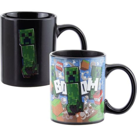 Minecraft Creeper Heat Change Mug tazón Multicolor Universal 1 pieza(s) (1/4)