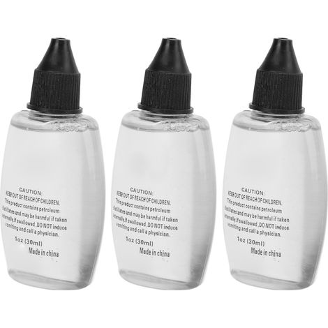 Lot de 3 flacons d'huile pour pistons de saxophone et clarinette, lubrifiant pour instruments en laiton, 30 ml. (1/5)