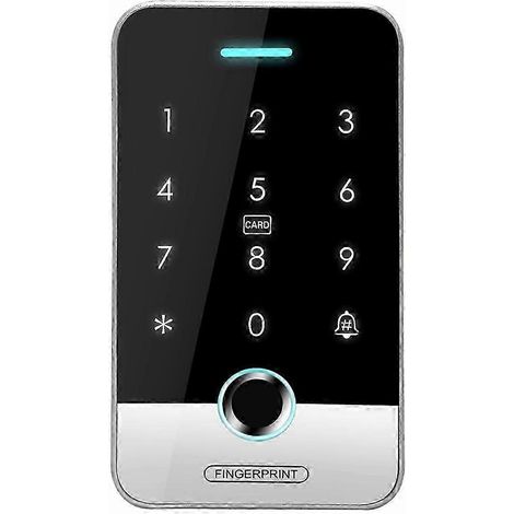Clavier de contrôle d'accès par empreinte digitale NFC 125K RFID 13,56M CI autonome, ouvre-porte (1/5)