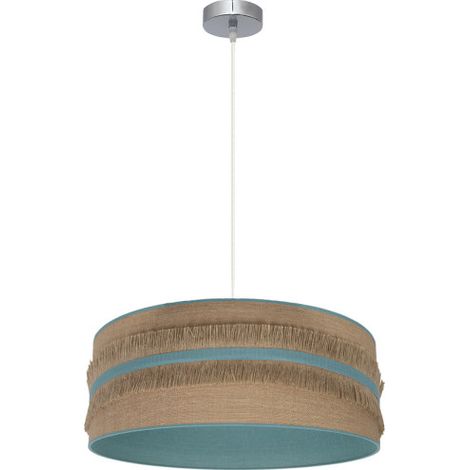 Ciondolo Natalia 1xe27 Nichel/sacco-turchese Regx50x50 Cm (1/2)