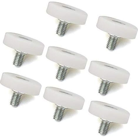 Galet guide en nylon plastique, 26 mm, rouleau de guidage pour portes coulissantes et tiroirs (1/3)