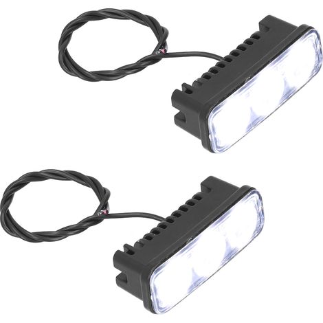 Universelles LED-Tagfahrlicht für den Frontgrill, Signalleuchte für Autos und Motorräder, Tagfahrlicht. (1/5)